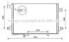 AVA QUALITY COOLING MSA5572D Condenser, air conditioning